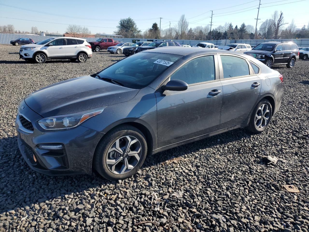 2021 Kia Forte Fe за продажба в Portland, OR - Rear End