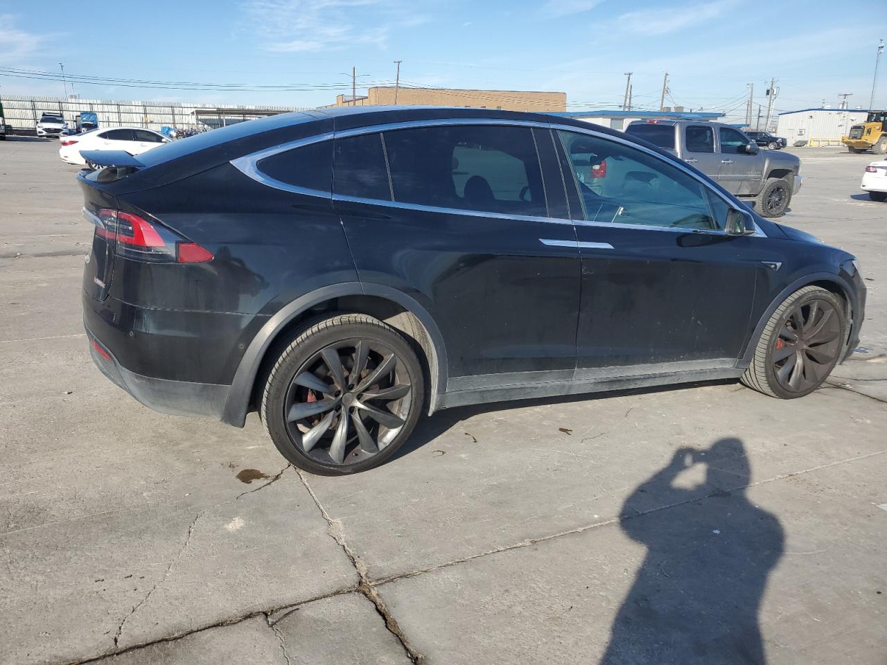 2017 Tesla Model X black null electric 5YJXCDE4XHF053486 photo #4