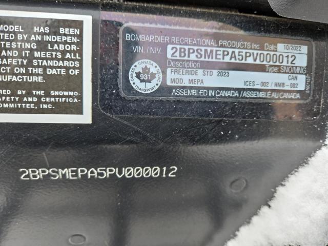 2023 SKIDOO FREERIDE
