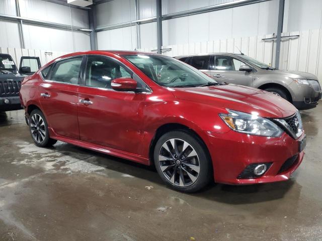  NISSAN SENTRA 2017 Червоний