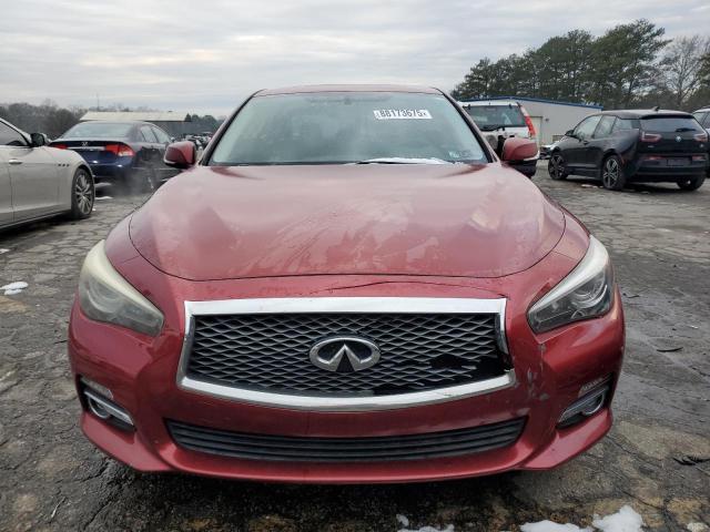 Седаны INFINITI Q50 2014 Красный