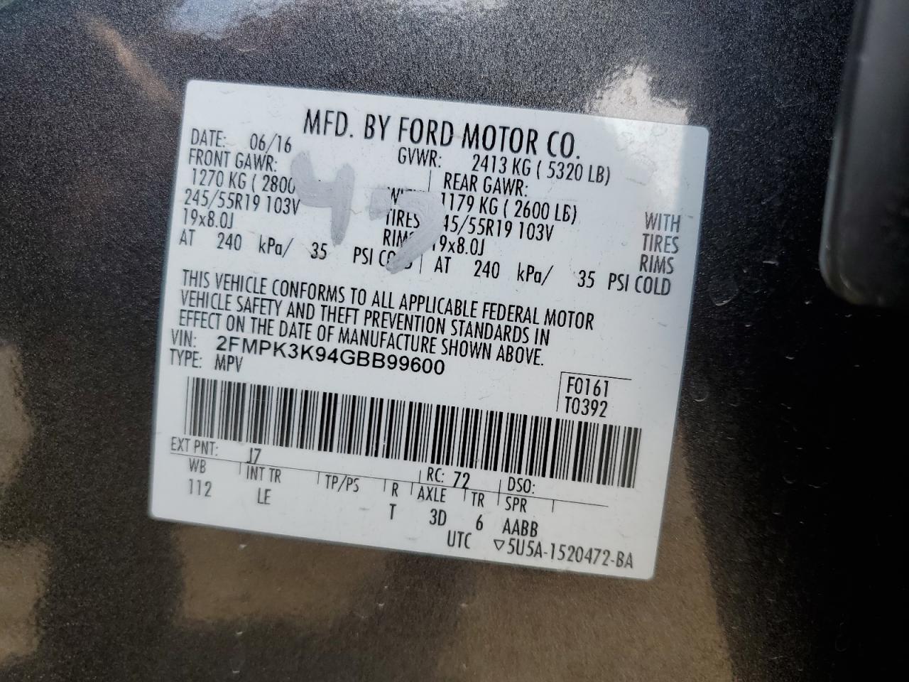 2016 Ford Edge - Image 13