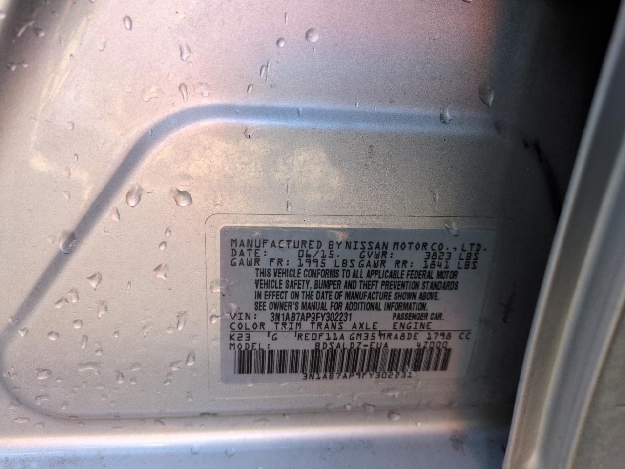 2015 Nissan Sentra - Image 13