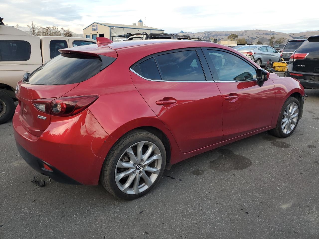 VIN JM1BM1M39E1101952 2014 MAZDA 3 no.3