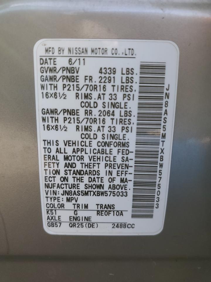 2011 Nissan Rogue - Image 12