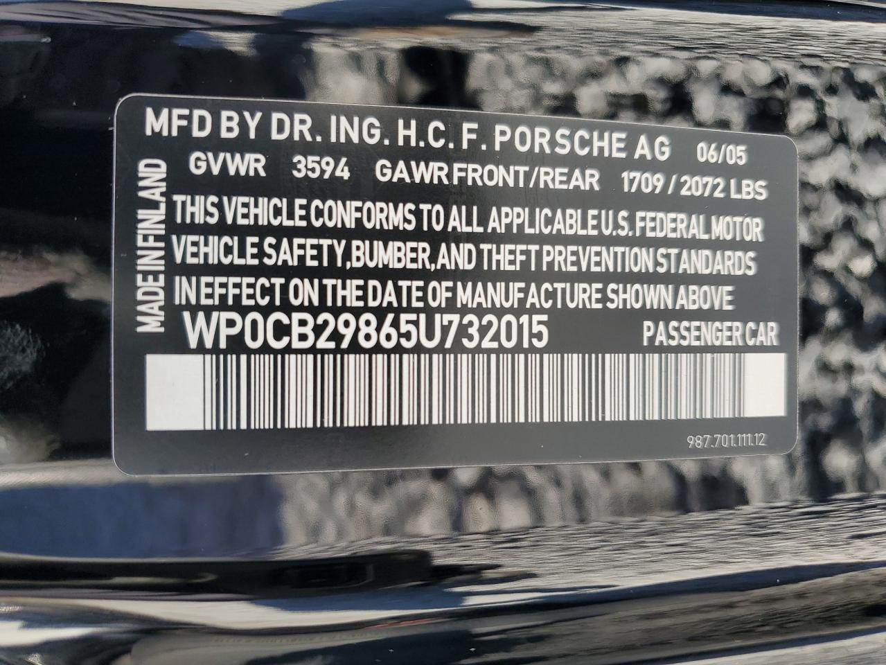 2005 Porsche Boxster - Image 13