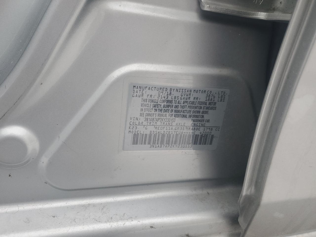 2019 Nissan Sentra - Image 14