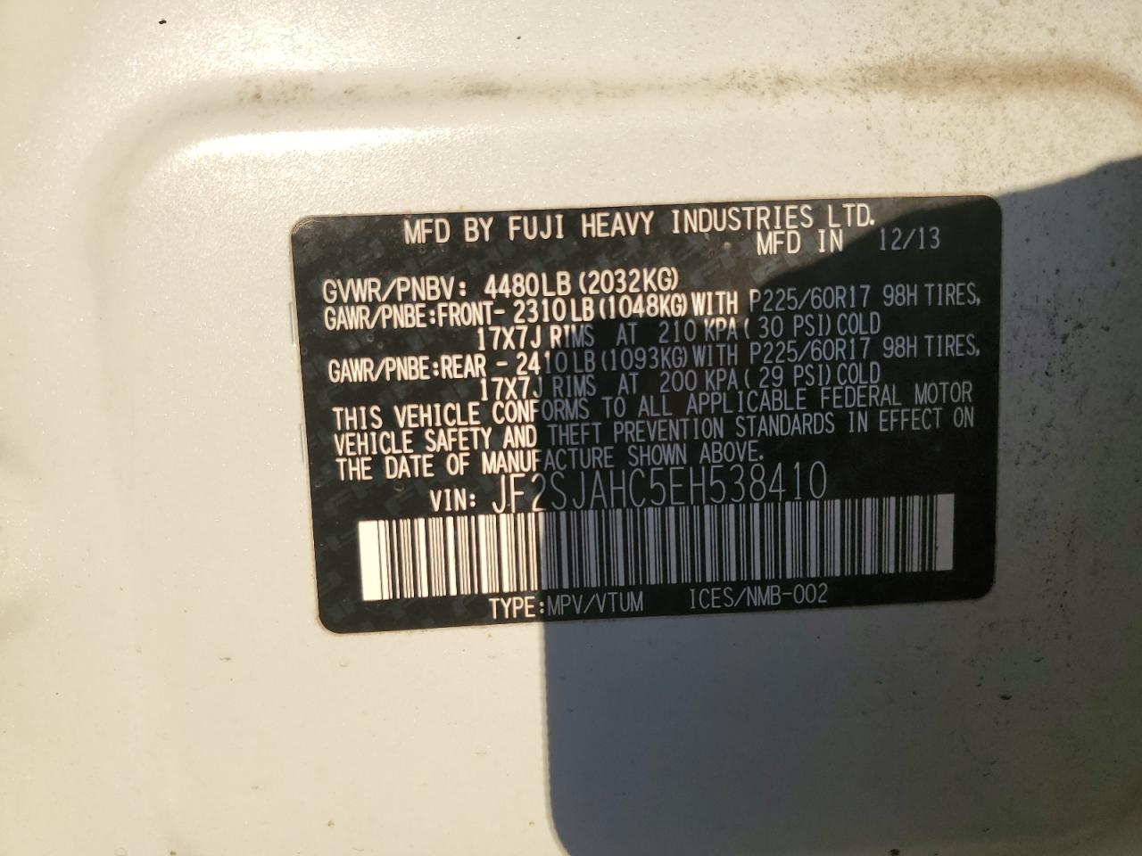 2014 Subaru Forester - Image 13