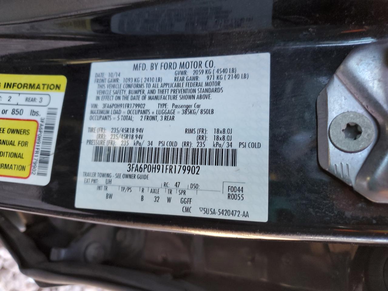 2015 Ford Fusion - Image 12