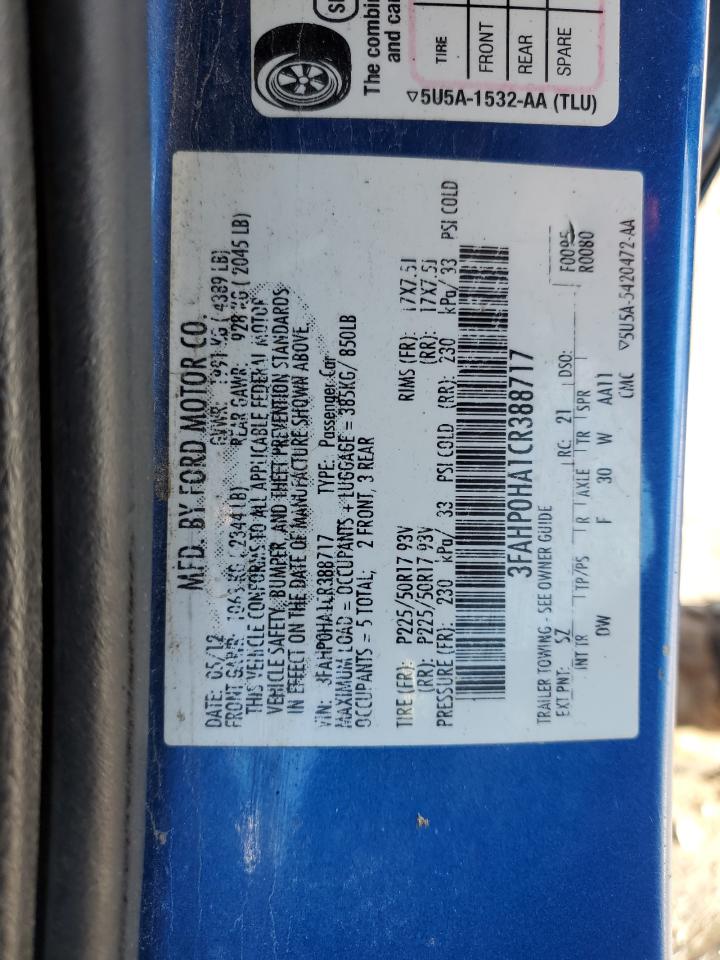 2012 Ford Fusion - Image 12