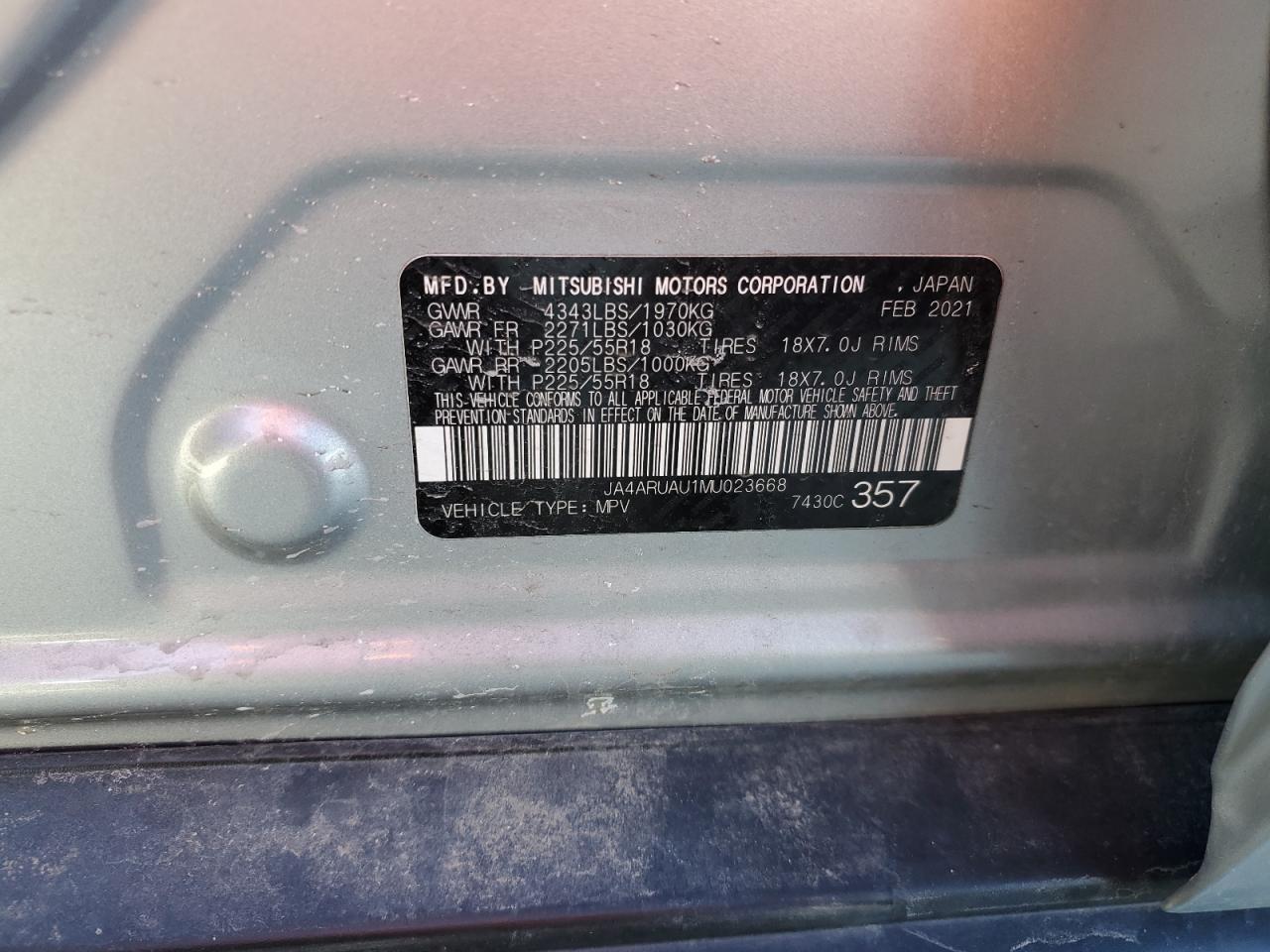 2021 Mitsubishi Outlander - Image 14