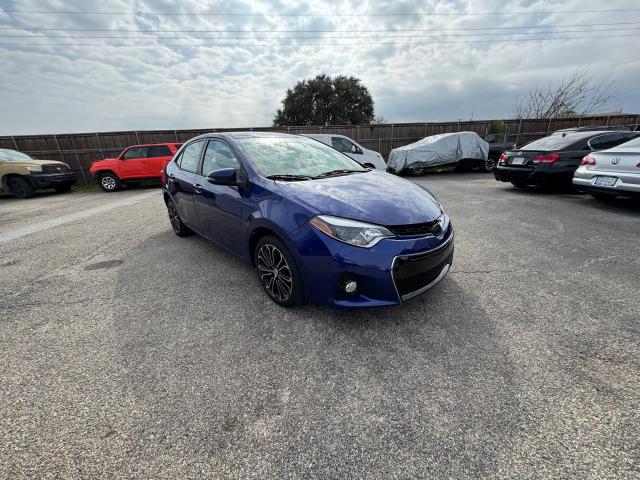 Sedans TOYOTA COROLLA 2015 Blue