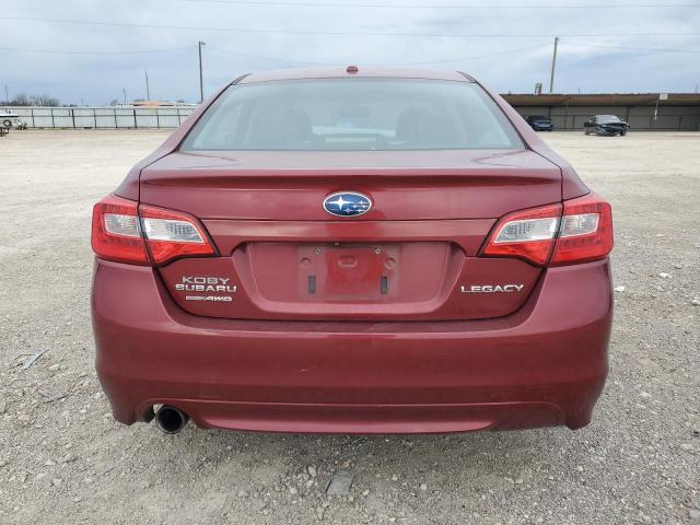  SUBARU LEGACY 2015 Бургунди