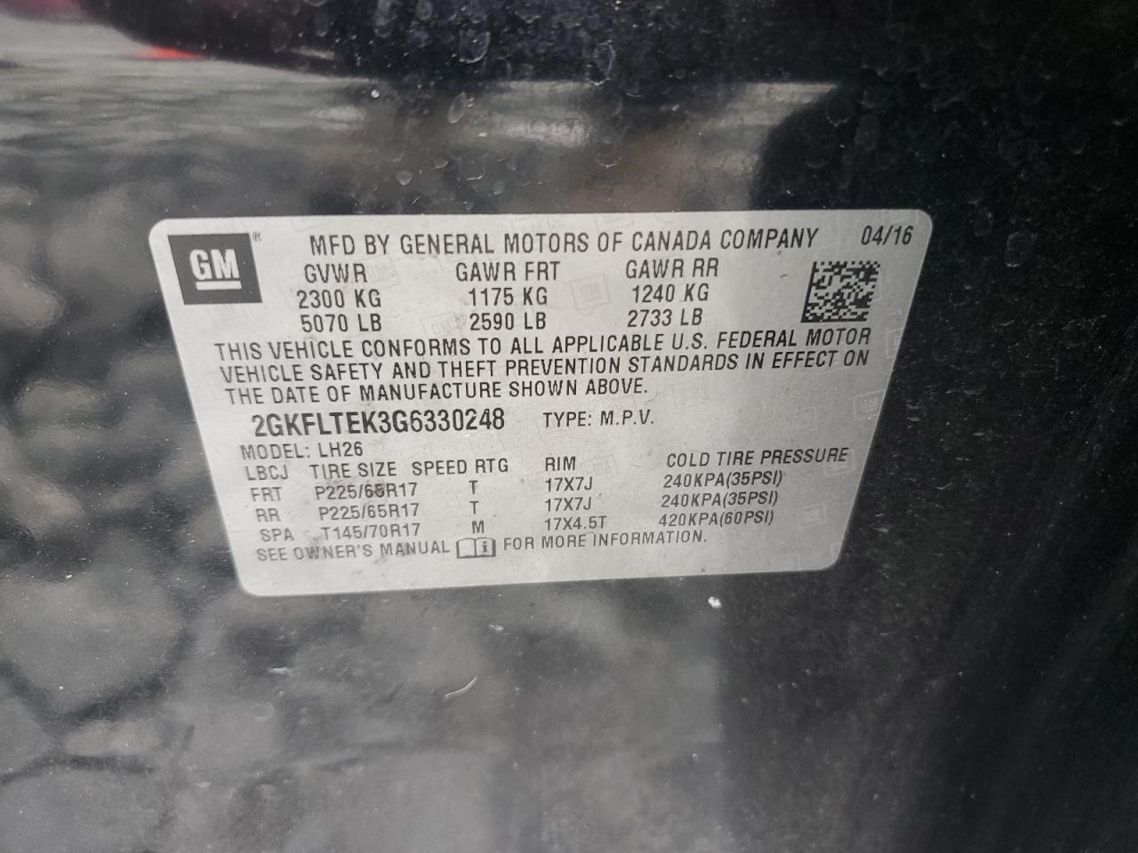 2016 GMC Terrain - Image 13