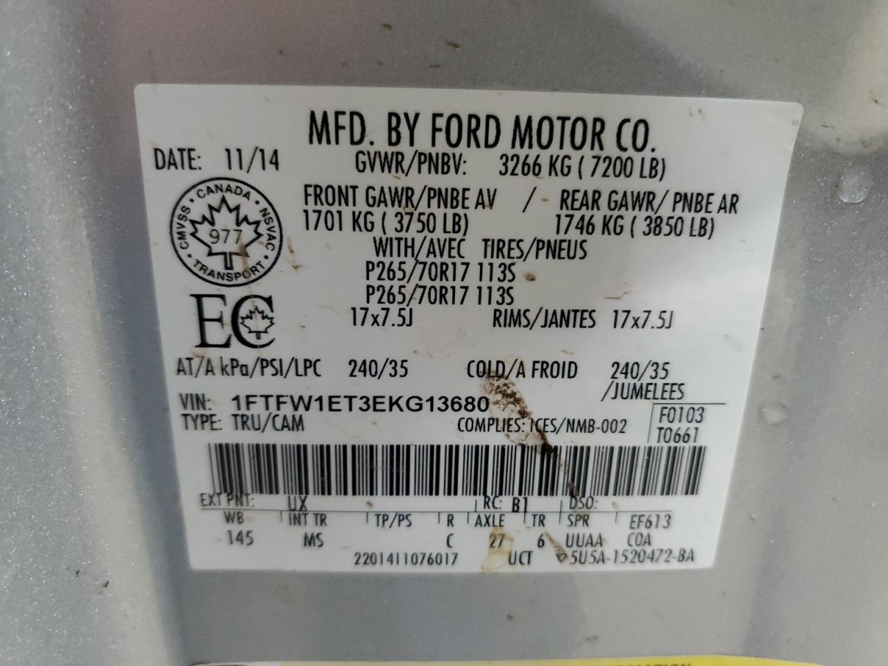 2014 Ford F-150 - Image 12