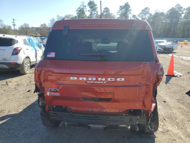  FORD BRONCO 2024 Czerwony
