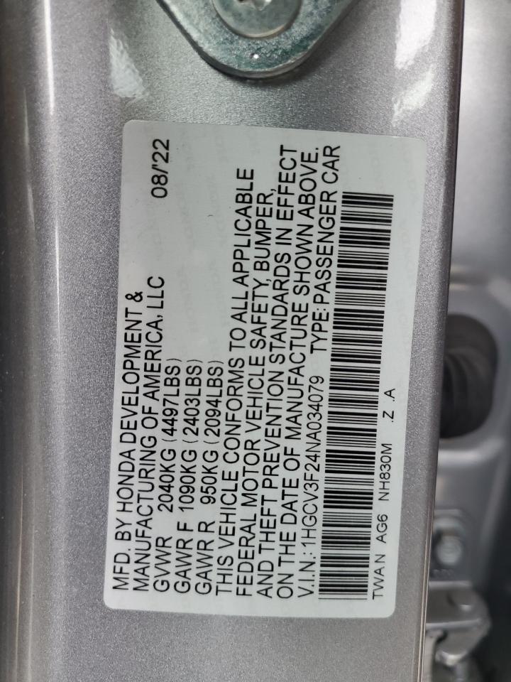 2022 Honda Accord - Image 14