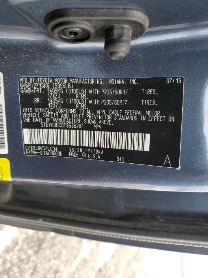 2015 Toyota Sienna - Image 15