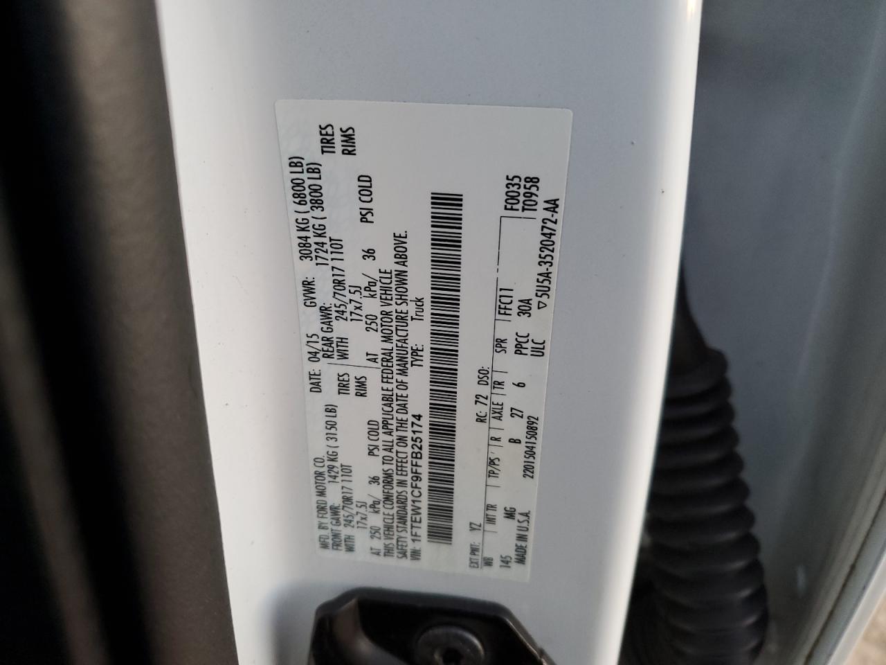 2015 Ford F-150 - Image 13