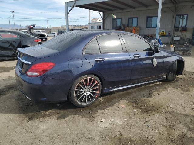  MERCEDES-BENZ C-CLASS 2018 Синій