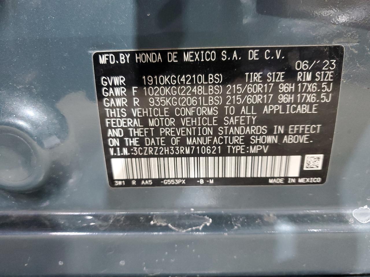 2024 Honda HR-V - Image 13