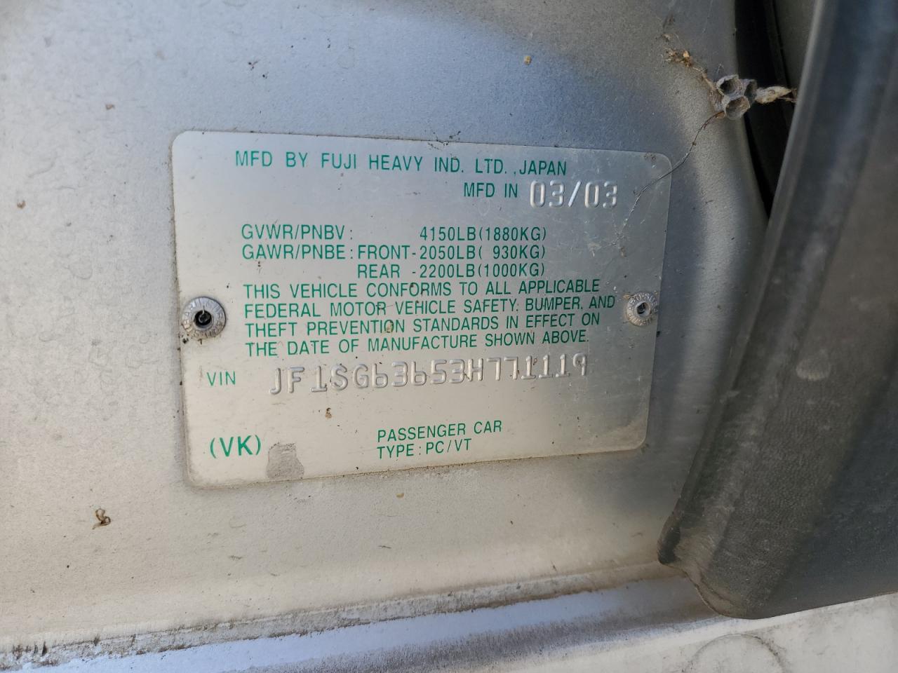 2003 Subaru Forester - Image 13