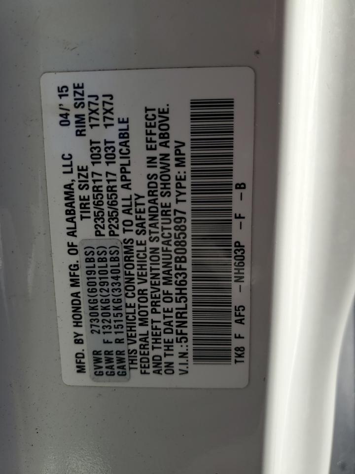 2015 Honda Odyssey - Image 13