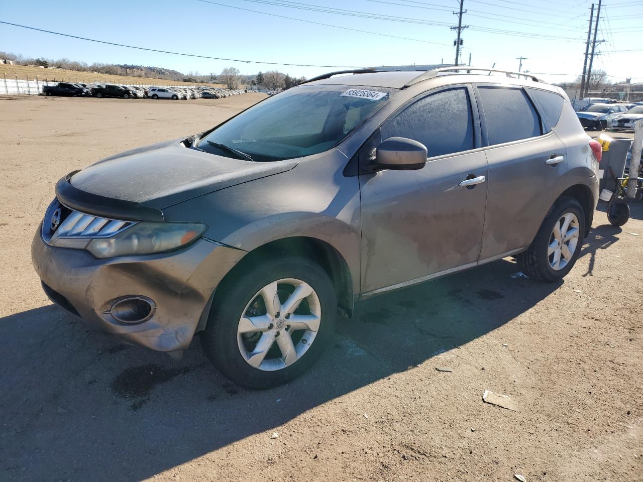 2009 Nissan Murano S იყიდება Colorado Springs-ში, CO - Front End
