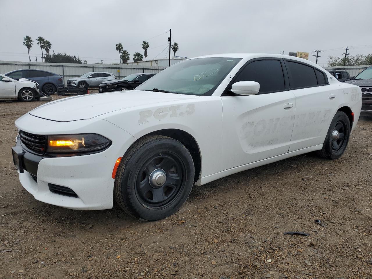 2016 Dodge Charger Police للبيع في Mercedes، TX - Burn - Interior