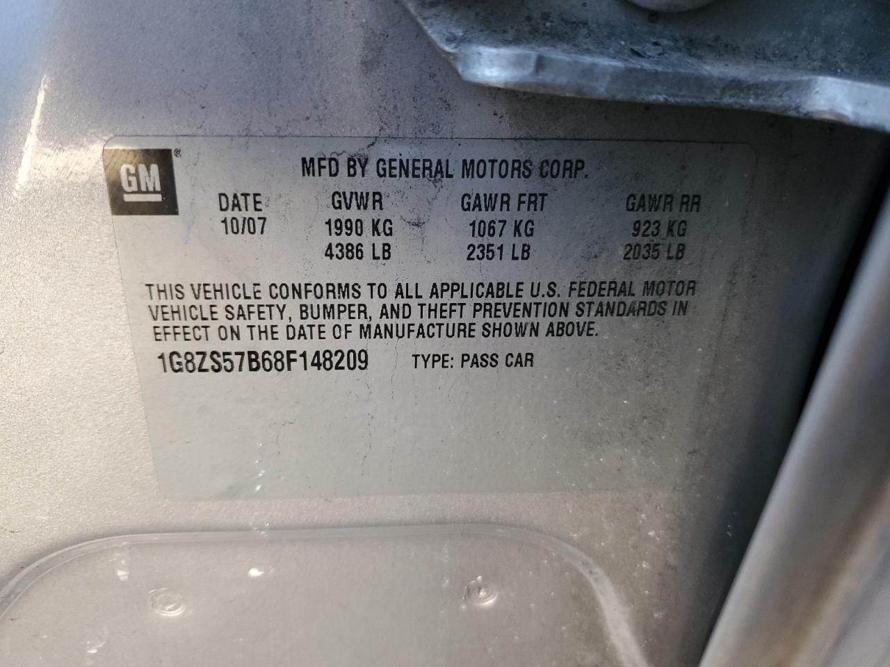 2008 Saturn Aura - Image 12