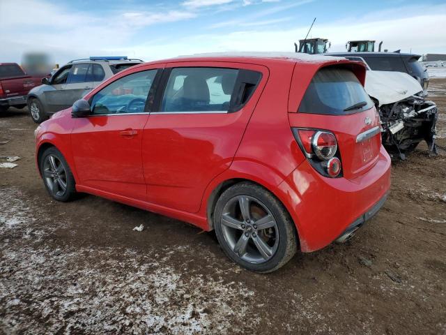  CHEVROLET SONIC 2013 Червоний