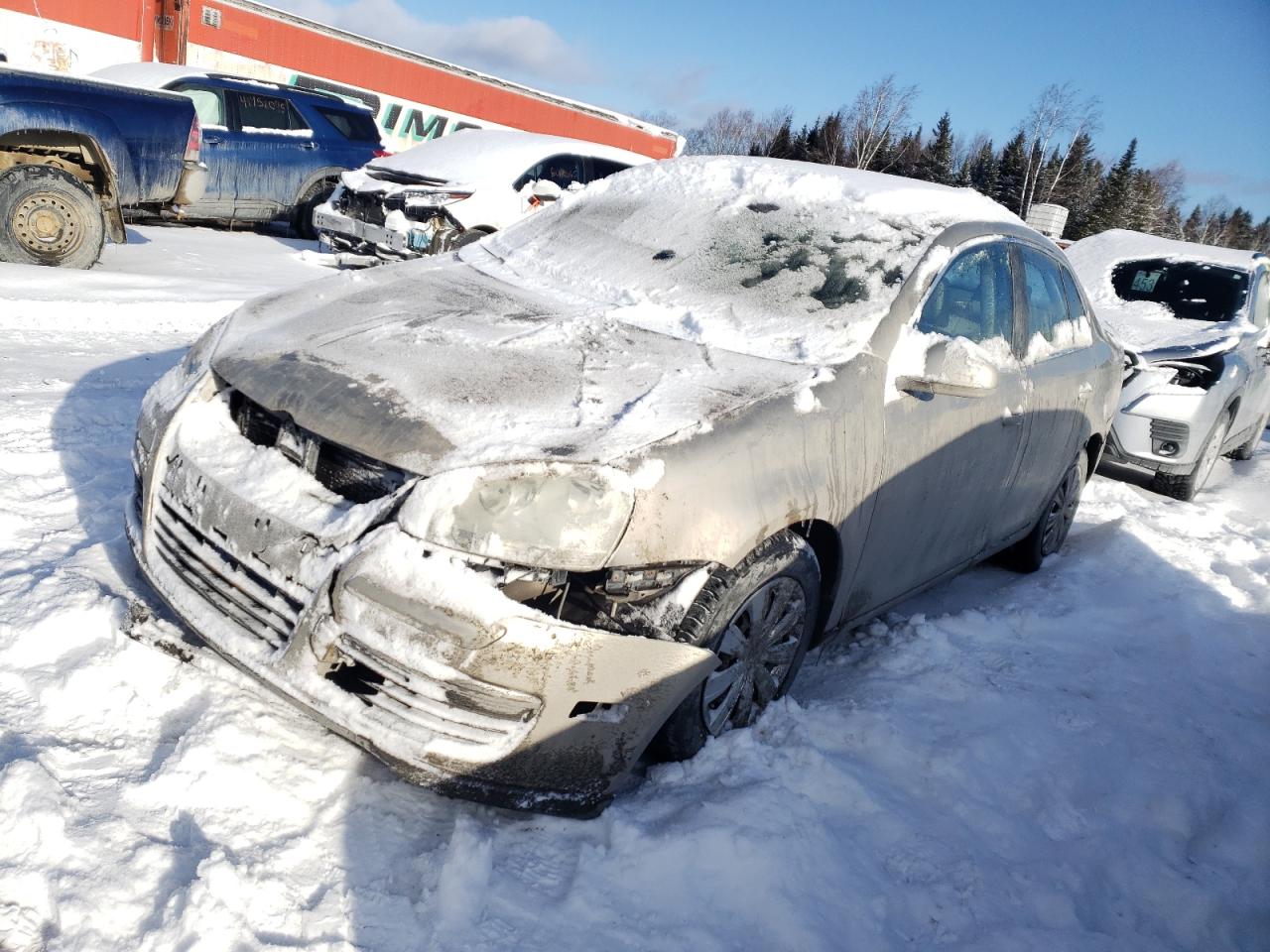 2008 Volkswagen Jetta 2.5L for Sale in Montreal-est, QC - Front End