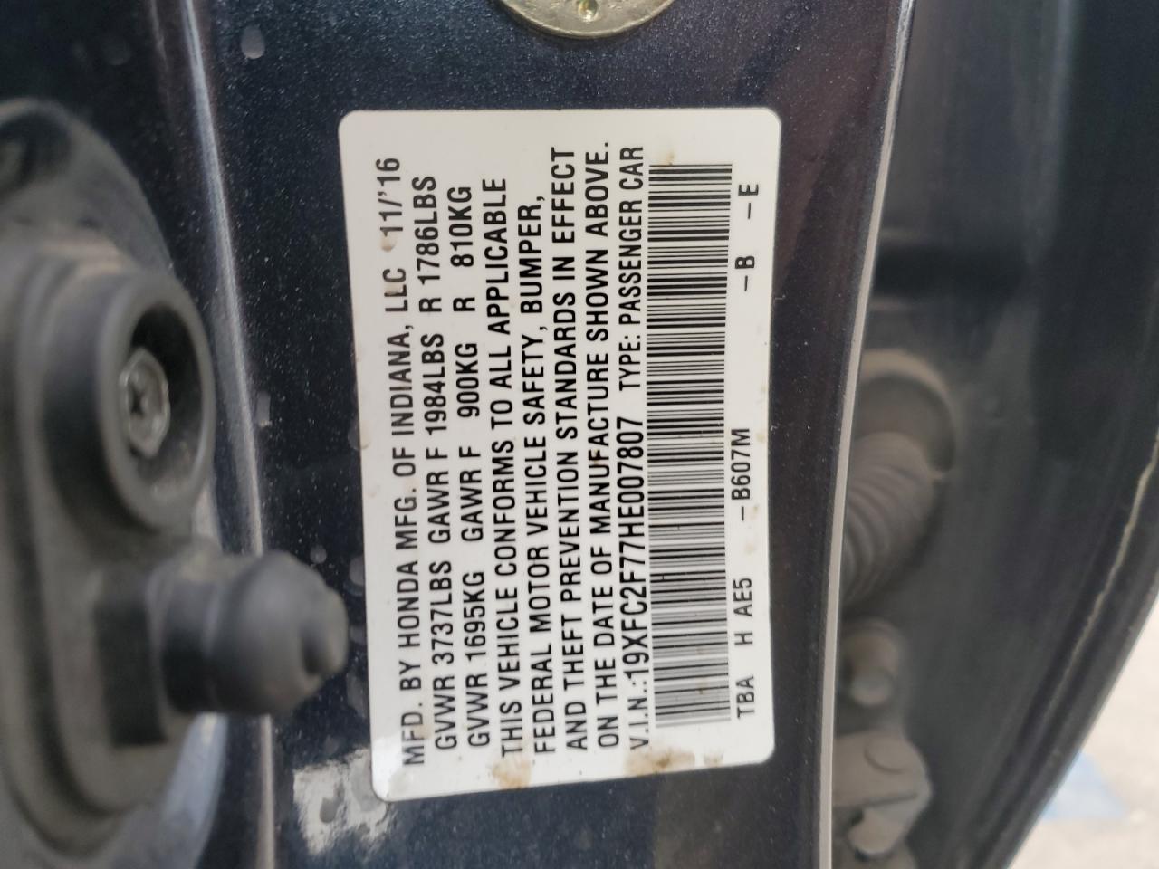 2017 Honda Civic - Image 12