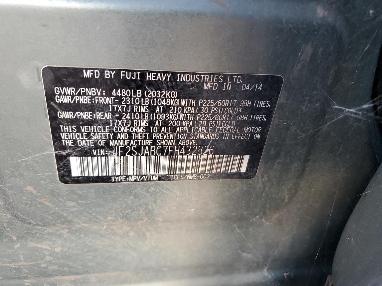 2015 Subaru Forester - Image 13