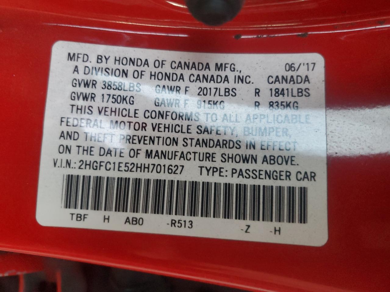 2017 Honda Civic - Image 15