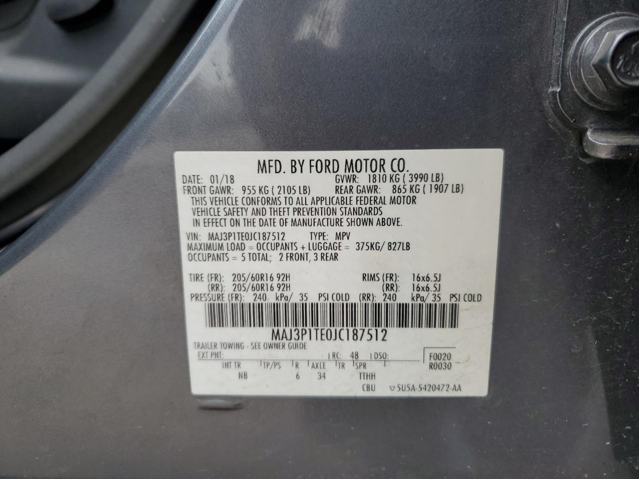 2018 Ford EcoSport - Image 14