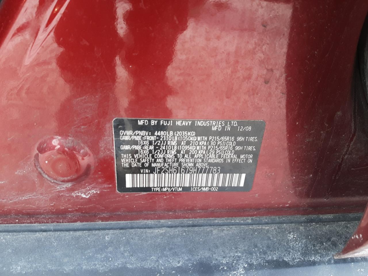 2009 Subaru Forester - Image 13