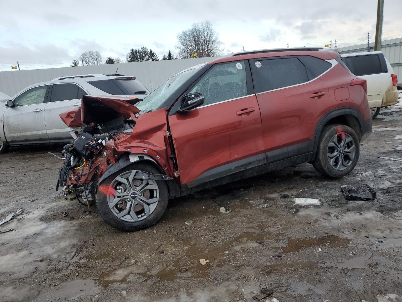 2024 Kia Seltos S en Venta en Portland, MI - Front End