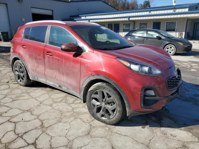  KIA SPORTAGE 2021 Красный