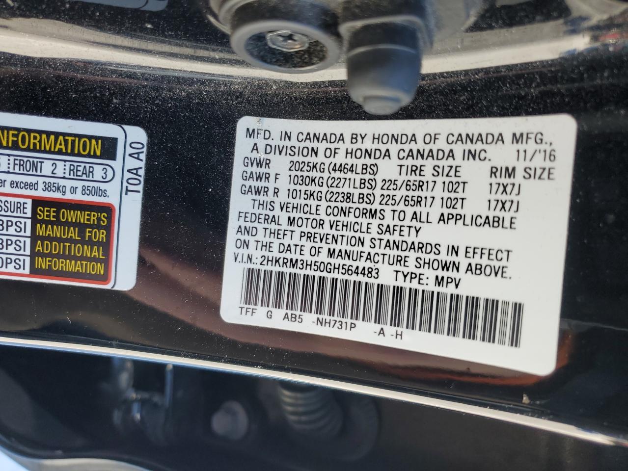 2016 Honda CR-V - Image 12