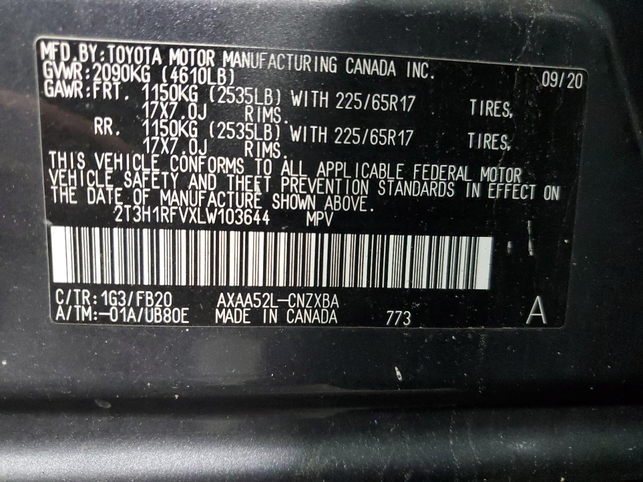 2020 Toyota RAV 4 - Image 14
