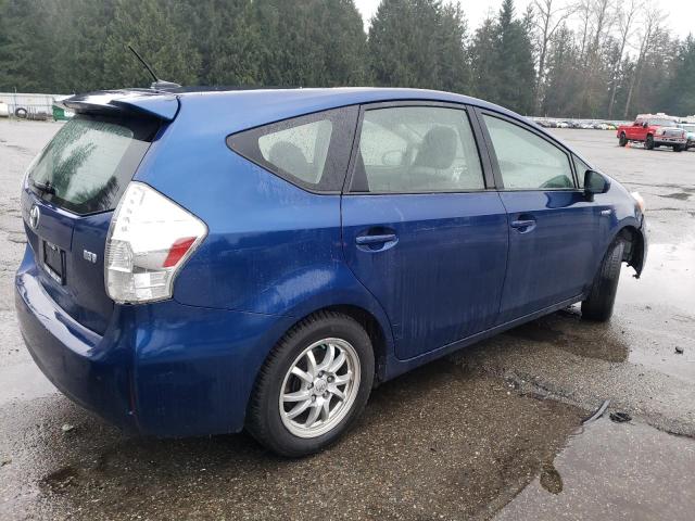  TOYOTA PRIUS 2012 Синий