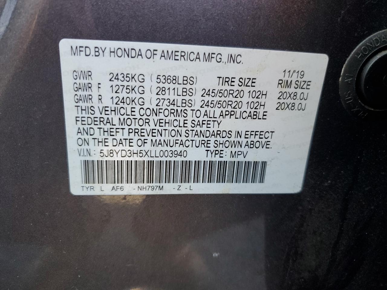 2020 Acura MDX - Image 15