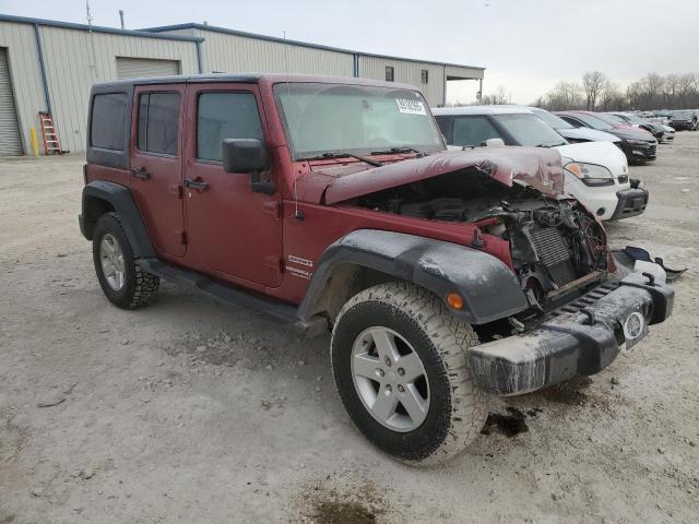  JEEP WRANGLER 2013 Бургунди