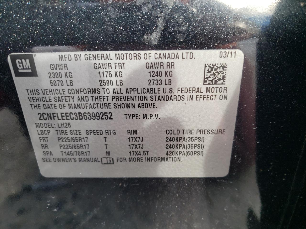 2011 Chevrolet Equinox - Image 13