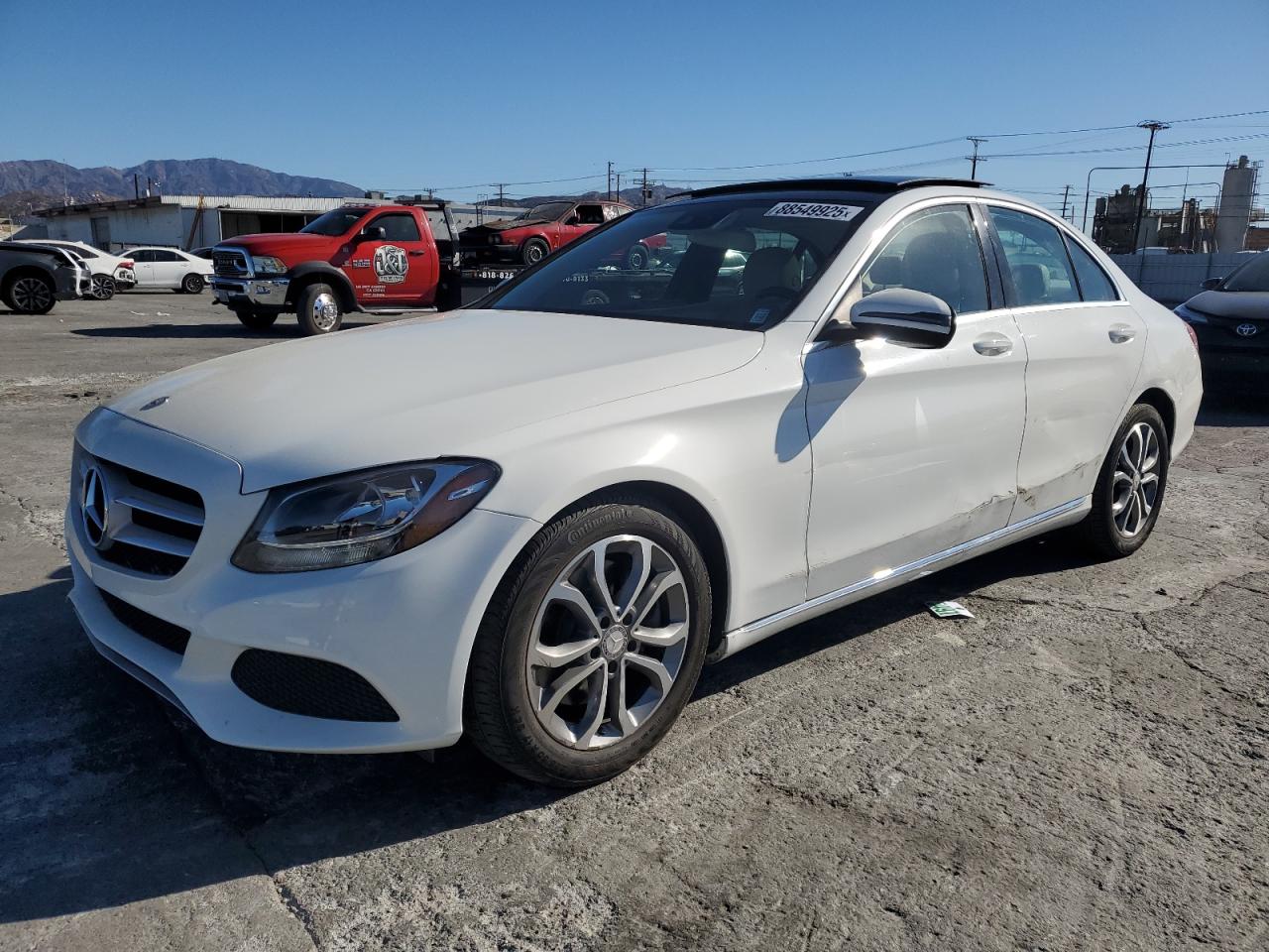 VIN 55SWF4JB0GU124201 2016 MERCEDES-BENZ C-CLASS no.1