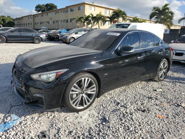 2020 Infiniti Q50 Pure იყიდება Opa Locka-ში, FL - Front End