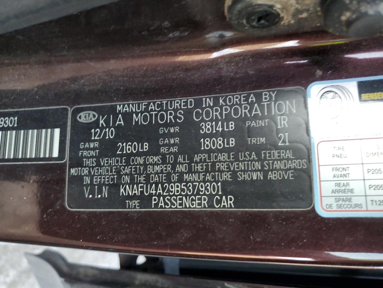 2011 Kia Forte - Image 12