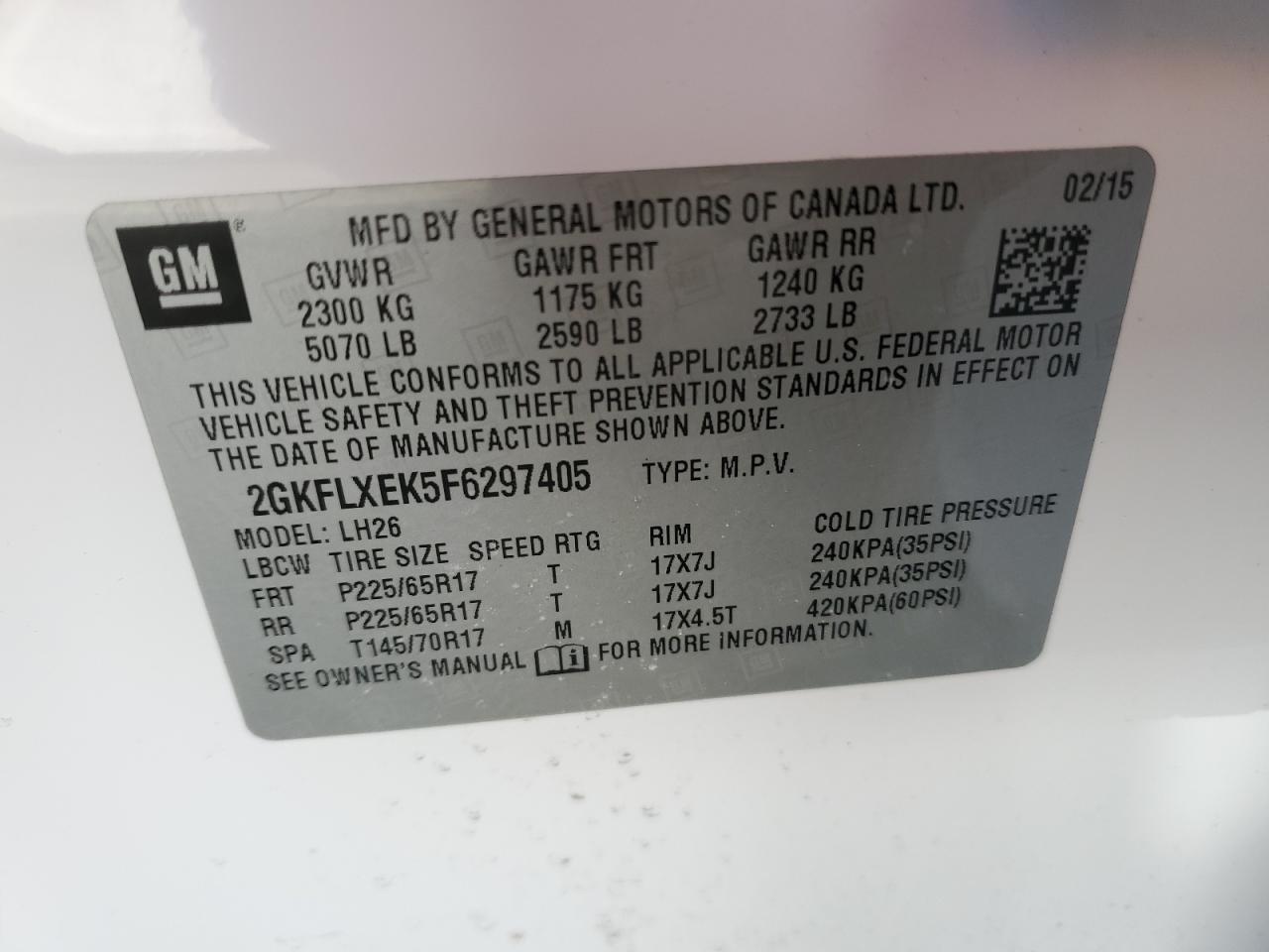 2015 GMC Terrain - Image 13