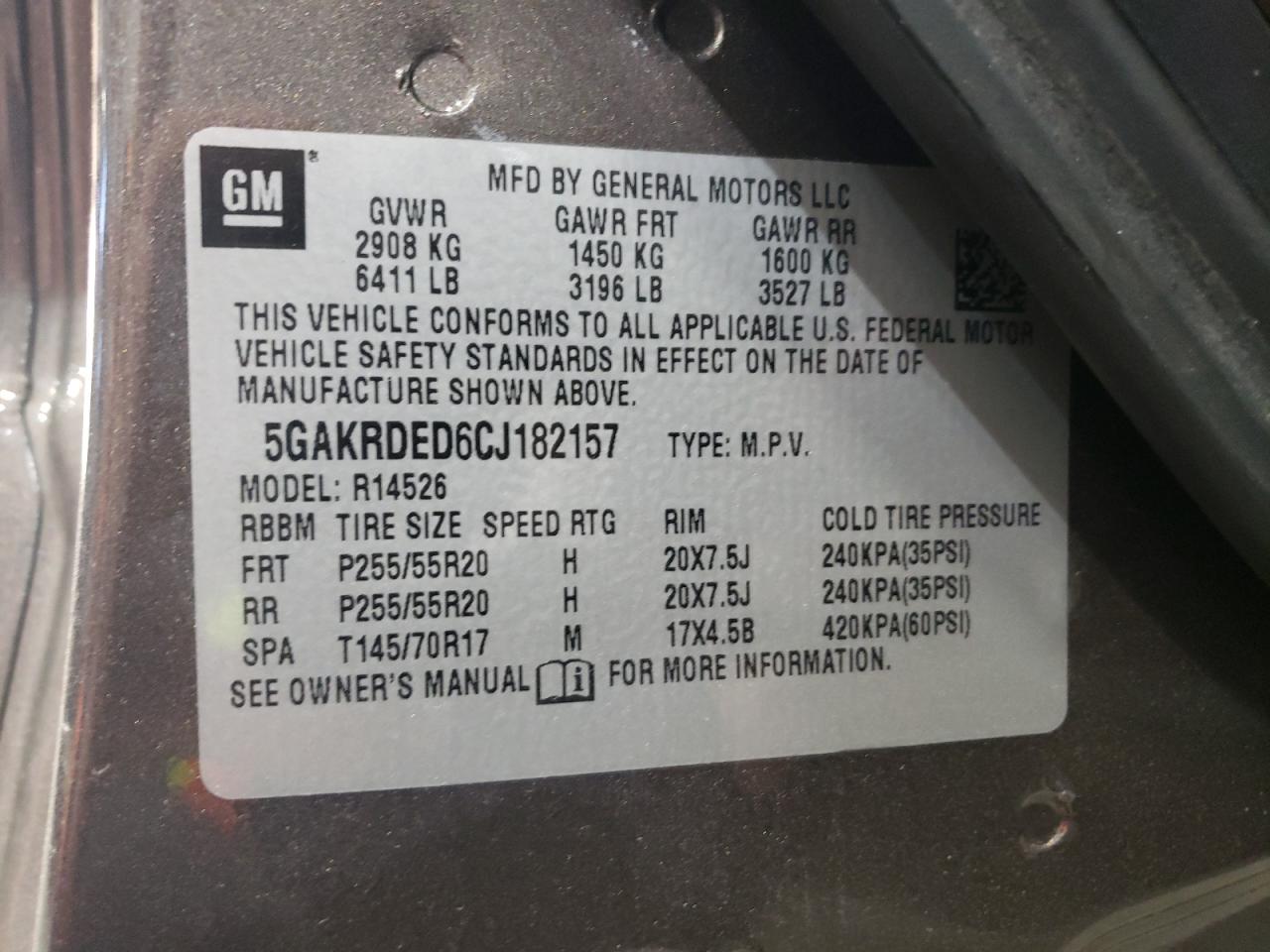 2012 Buick Enclave - Image 16